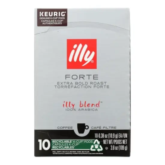 Illy Forte Extra Bold Roast K-Cup Pods - Case of 6/10 ct image {1}