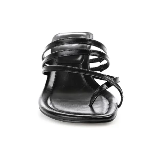 Journee Collection Womens Lettie Tru Comfort Foam Open Toe Kitten Heel Pumps image {5}