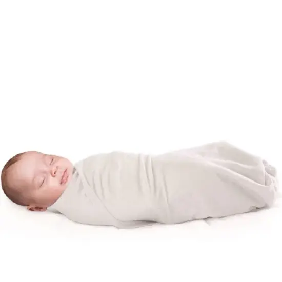 Woolino Swaddle Blanket, Merino Wool, Newborn to 3 Months, Beige image {2}