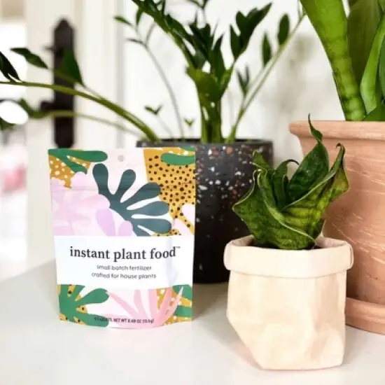 Instant Plant Food 4 Tablet Pouch for Indoor Houseplants 0.96oz image {7}