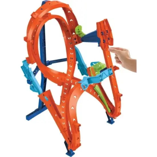 Hot Wheels Action Vertical-8 Jump Track Set image {4}
