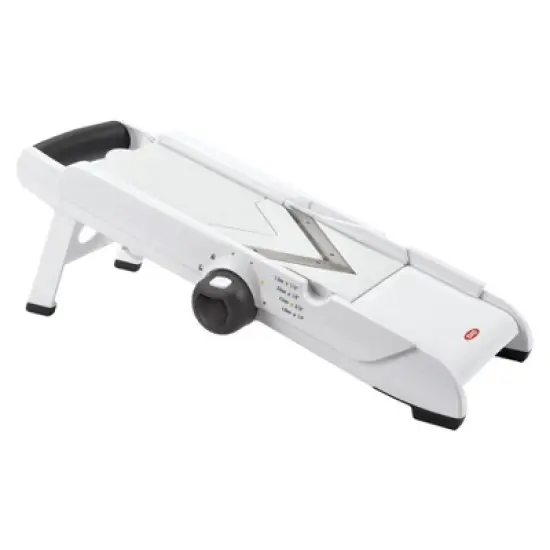 OXO VBlade Mandoline Slicer: ABS & Stainless Steel, 4 Blades, Dishwasher-Safe, Vegetable & Potato Slicer, White image {6}