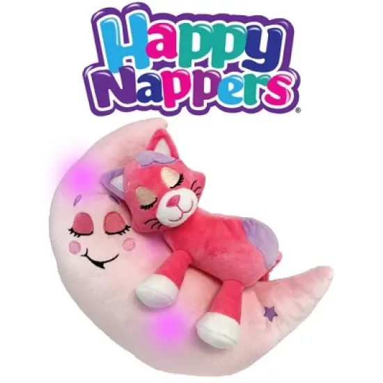 Happpy Nappers: Lullabrites Moon Pet - Pink Cat image {3}