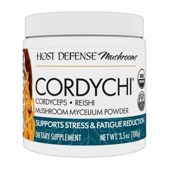 Host Defense CordyChi Powder - Energy and Immune Support* - 3.5 oz (66 Servings) image {9}