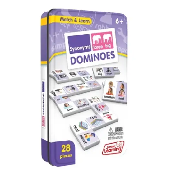 Junior Learning Synonyms Match & Learn Dominoes image {1}