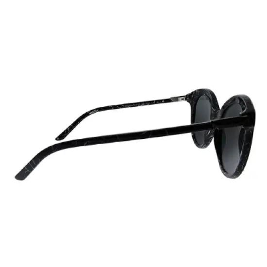 Prada PR 02YS 03Y5S0 Womens Round Sunglasses Black 51mm image {2}