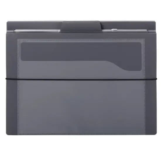 Smead Cascading Wall Organizer, 6 Pockets, Letter Size, Gray/Neutral (92061) image {4}