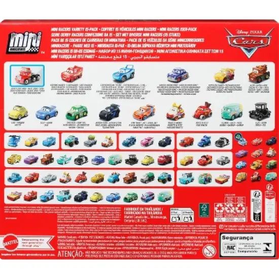 Disney Pixar Cars Minis Vehicle - 15pk image {2}