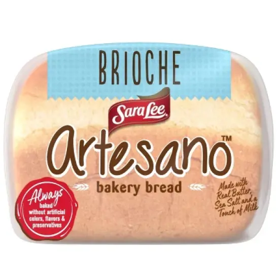 Sara Lee Artesano Brioche Bread - 20oz image {5}