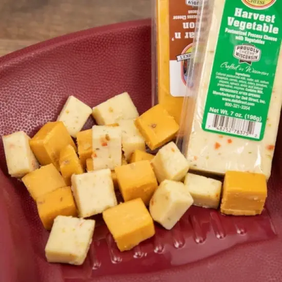 Northlight 7pc Gourmet Sausage and Cheese Football Platter image {6}