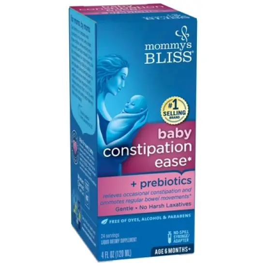Mommy's Bliss Baby Constipation Ease + Prebiotics - 4oz (24 servings) image {2}