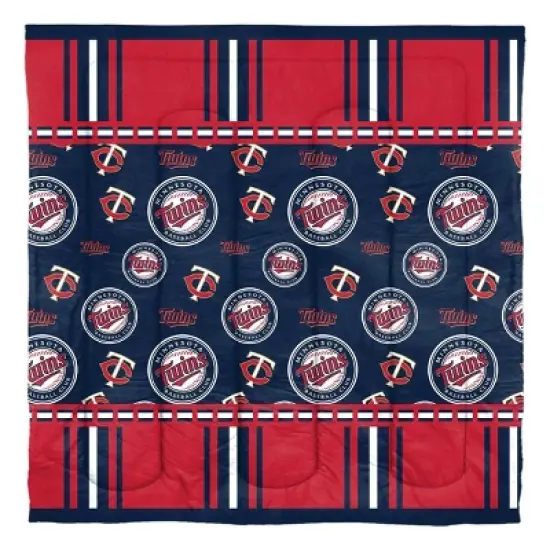 MLB Minnesota Twins Rotary Bed Set image {1}