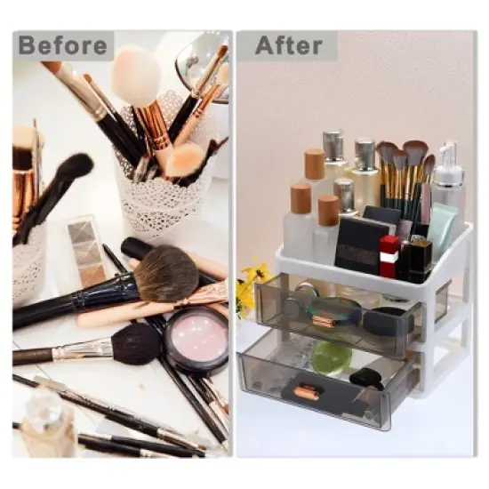 Unique Bargains Makeup Organizer Countertop 1 Pc image {5}