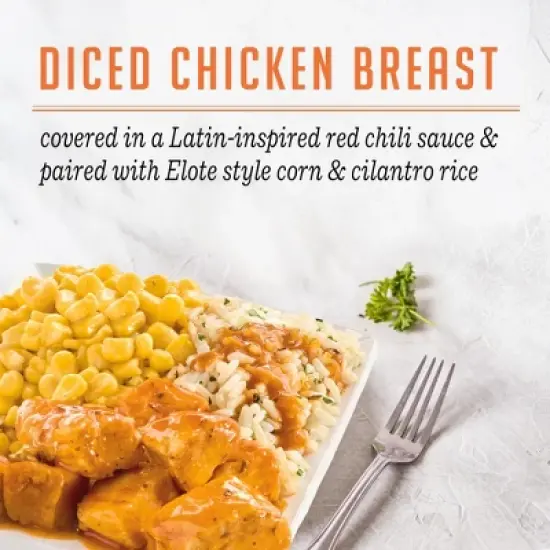 Evol Plated Meals Frozen Adobo Chicken with Elote Corn - 11.5oz image {4}