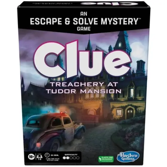 Clue Board Game Treachery at Tudor Mansion Escape Room Game image {1}