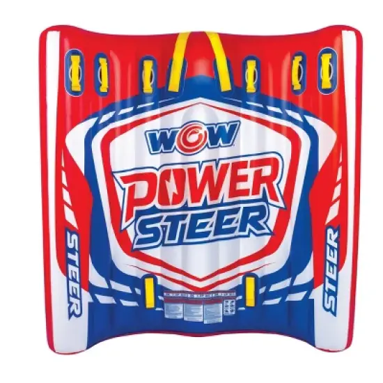 WOW Power Steer 3-Person Steerable Deck Tube image {3}