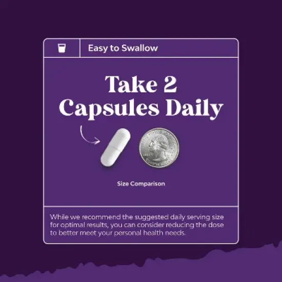 Sleep Support Capsules, Supports Healthy Rest, Non Addictive Supplement with Magnesium L-Theanine GABA, Nature's Craft, 60ct image {5}