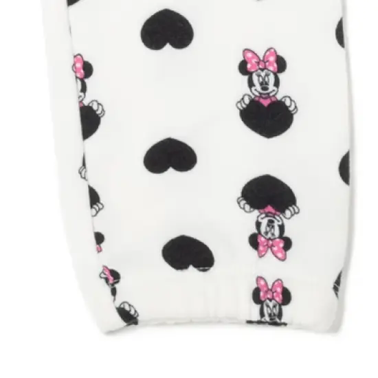 Disney Minnie Mouse Girls Fleece 2 Pack Jogger Pants Little Kid image {5}