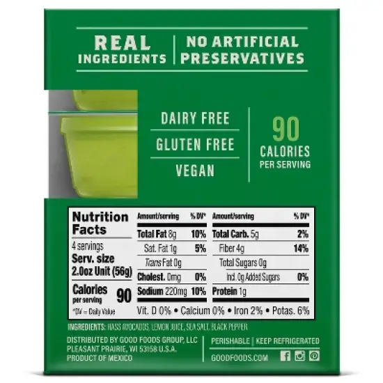 Good Foods Avocado Mash - 8oz/4ct image {5}