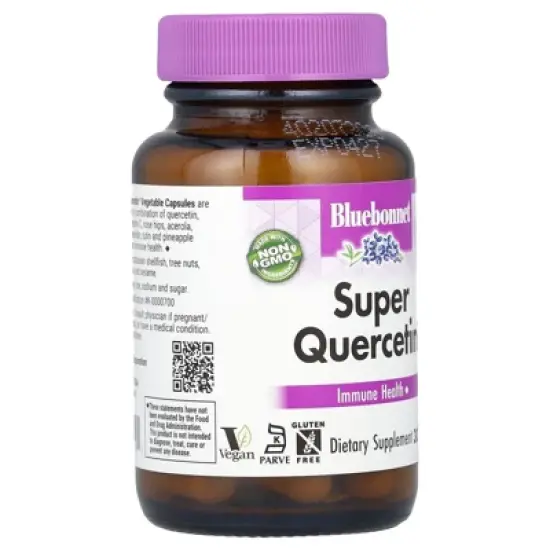 Bluebonnet Nutrition Super Quercetin&reg;, 30 Vegetable Capsules image {3}