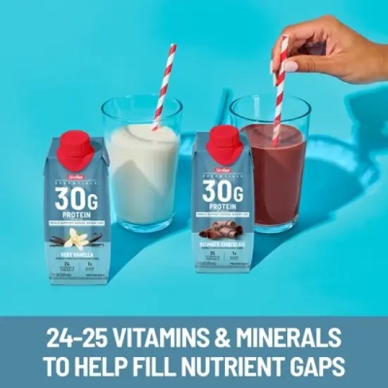 SlimFast Essential Protein Shake - 30g Protein - Vanilla - 11 fl oz/4pk image {6}