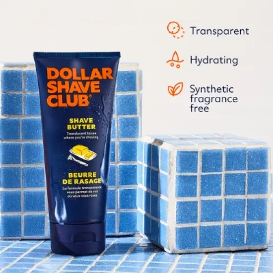 Dollar Shave Club Shave Butter - Unscented - 6 fl oz image {1}