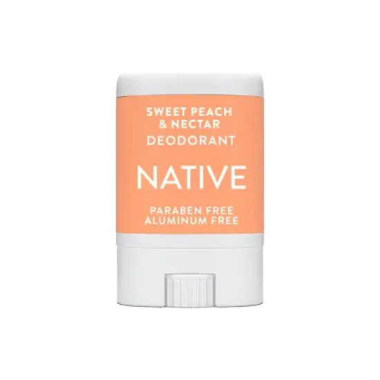 Native Aluminum-Free Deodorant - Sweet Peach & Nectar - Trial Size - 0.35oz image {10}