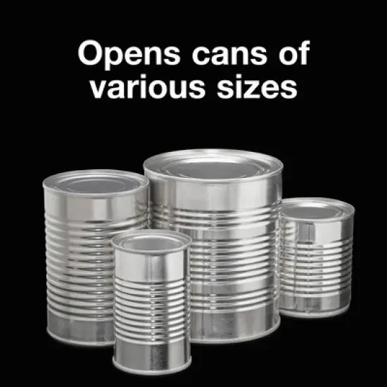 Proctor Silex Power Opener Can Opener 75224PS: Electric Freestanding, Plastic, White, 1.5 lbs, 1 Year Warranty image {6}