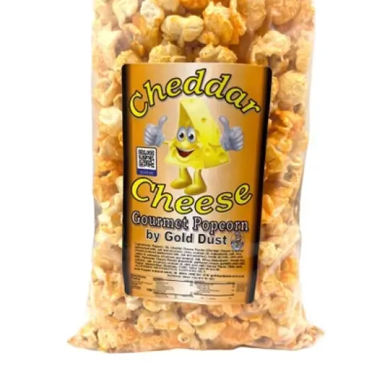 Gold Dust Kettle Corn 7 oz Cheddar Cheese Popcorn - Pack of 2 image {3}
