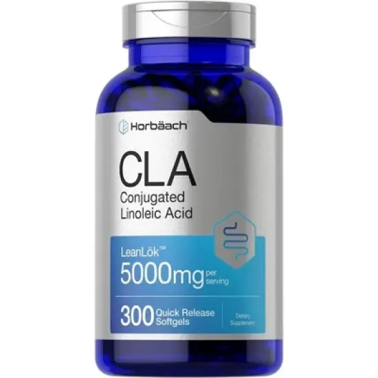 Horbaach CLA 5000 mg (Conjugated Lineolic Acid) | 300 Softgels image {2}