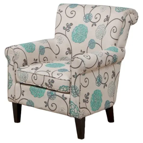 Roseville Upholstered Club Chair - Christopher Knight Home image {5}