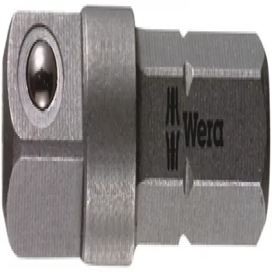 Wera 870/1 Adaptor, 1/4" x 25mm Tool Shaft For Nutsetters image {1}