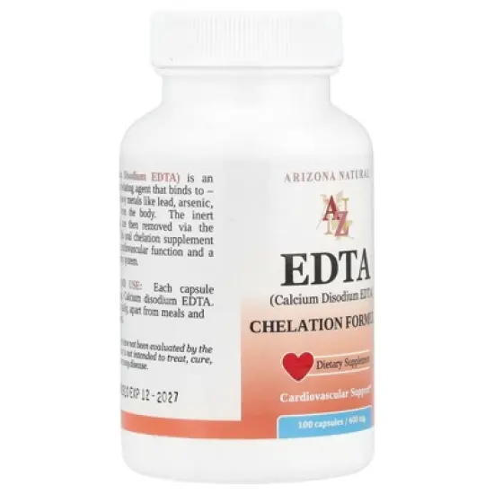 Arizona Natural EDTA, 600 mg, 100 Capsules image {3}