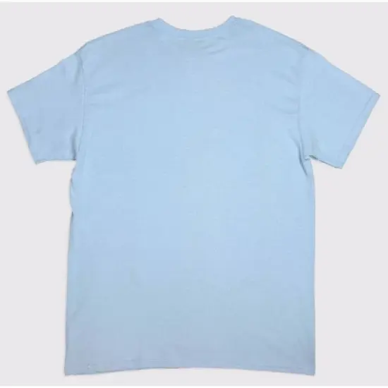 Millennial Loteria Cards Adult La Activist Short Sleeve Graphic T-Shirt - Light Blue image {1}