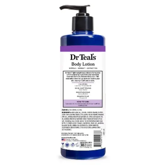 Dr Teal's Soothing Lavender Body Lotion - 18 fl oz image {1}