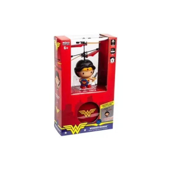 World Tech Toys DC Wonder Woman 3.5" Flying Character UFO Helicopter image {2}