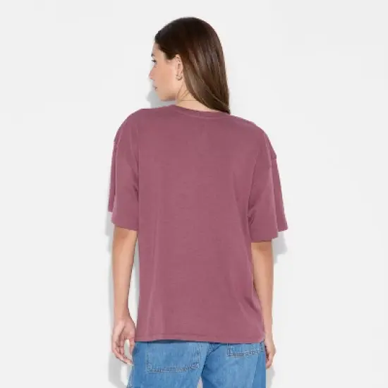 Women's Bob Marley Resurrection Short Sleeve Graphic T-Shirt - Cherry Brown image {2}