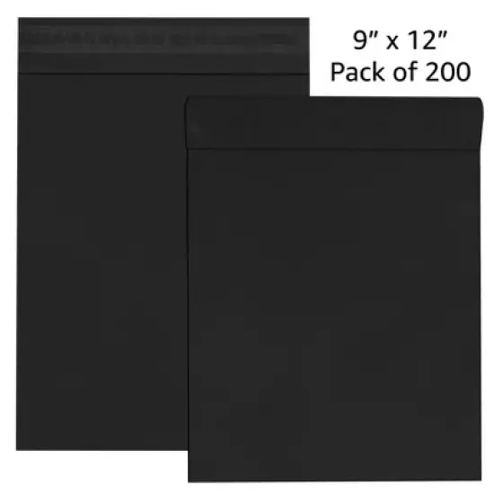 Colored Poly Bag Mailers 9" x 12" Envelopes image {1}