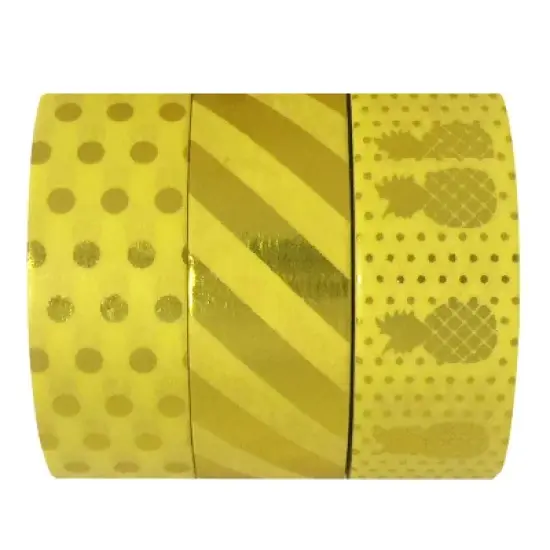 Wrapables Washi Masking Tape (Set of 3) image {26}