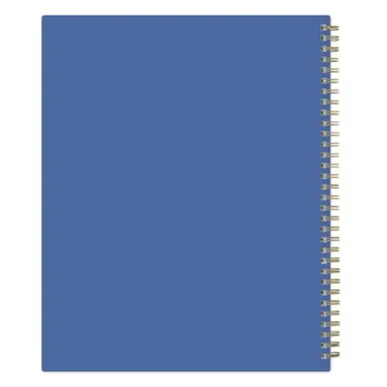 Blue Sky The Everygirl 8.5"x11" 2025-2026 Weekly/Monthly Wirebound Planner Solid Busy Blue image {9}