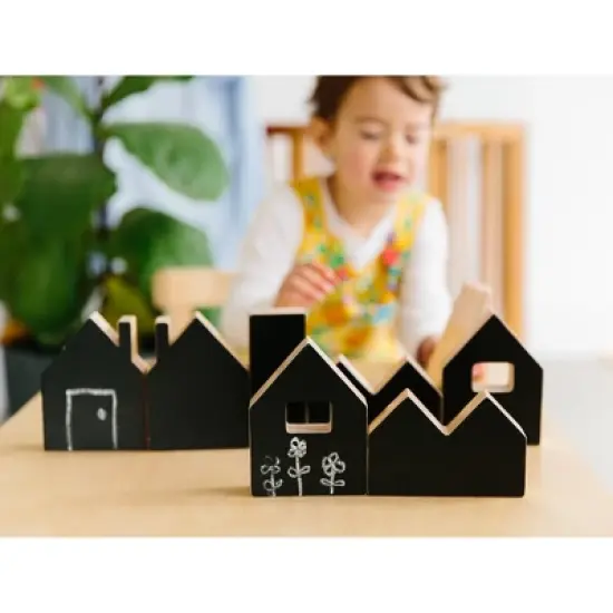 The Freckled Frog Create N' Play My Village, Set of 8 image {3}