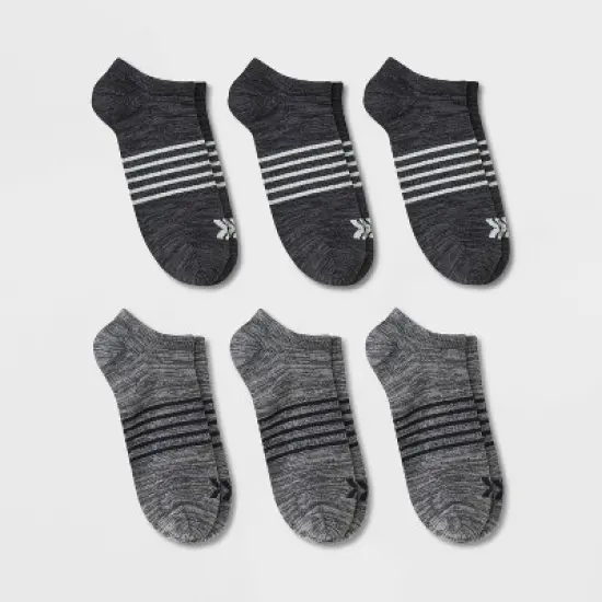 Men's Light Weight Random Feed Socks 6pk - All in Motion&trade; 6-12 image {5}