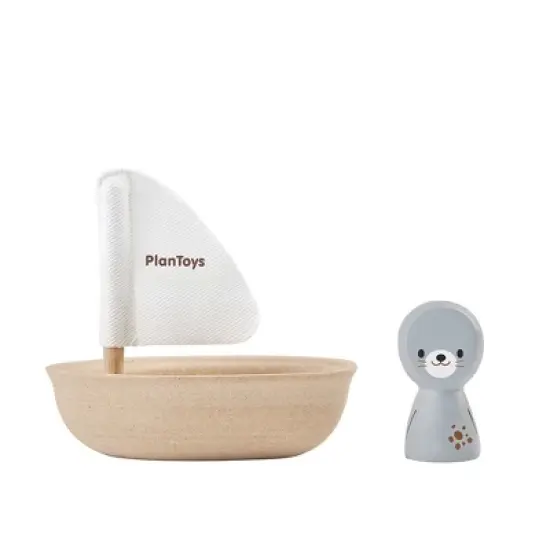 Plantoys| Sailing Boat - Seal image {1}