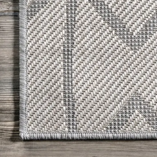 nuLOOM Saunders Geometric Indoor/Outdoor Area Rug image {4}