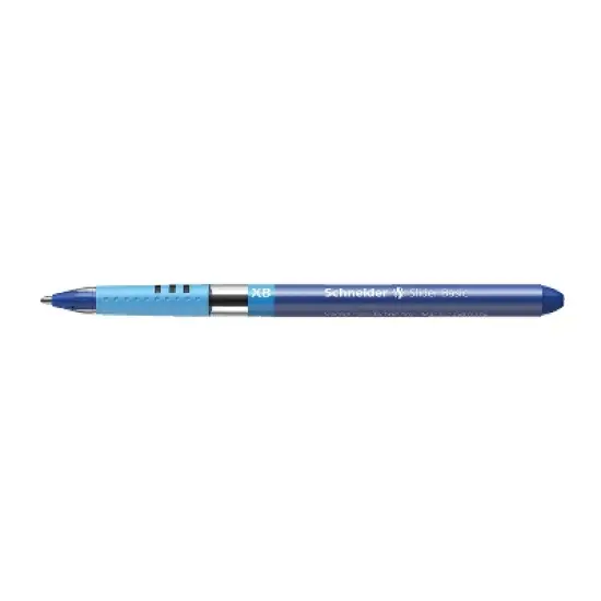 Schneider Slider Basic XB (Extra Broad) Ballpoint Pen Box of 10 Pens Blue (151203) image {2}