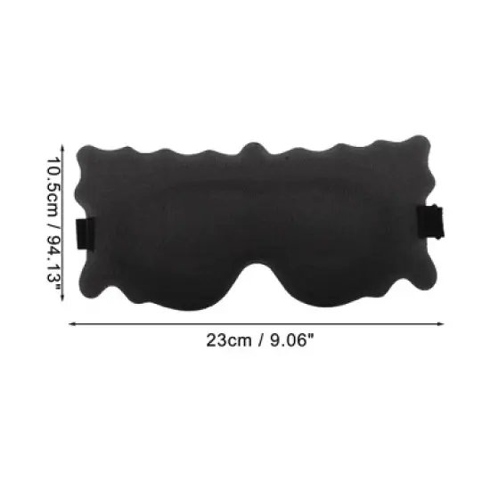 Unique Bargains Soft Butterfly Shape 3D Eye Mask 1 Pc image {3}