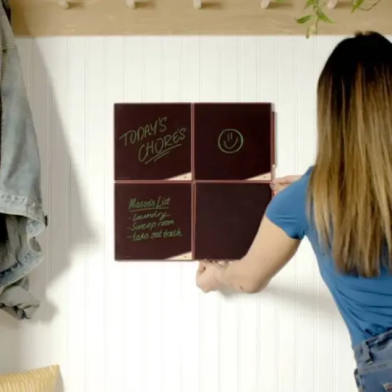 Boogie Board VersaTiles Reusable Memo Board - Red image {1}