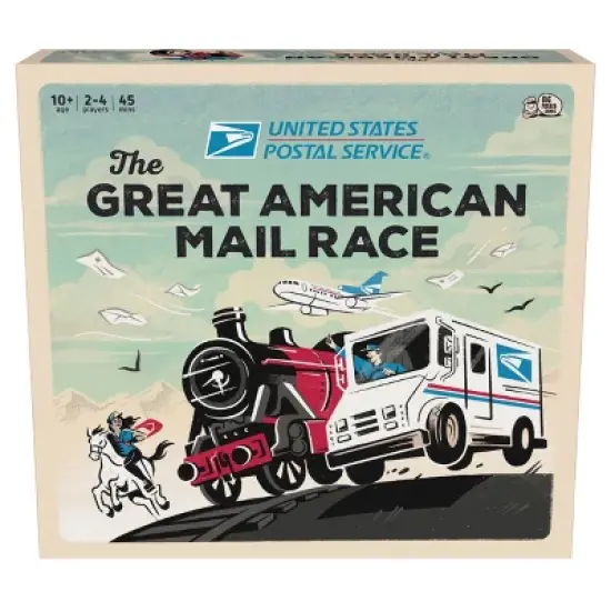 Big Potato USPS The Great American Mail Race Board Game image {8}