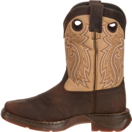 LIL' DURANGO Saddle Western Boot, DBT0118, Brown image {4}