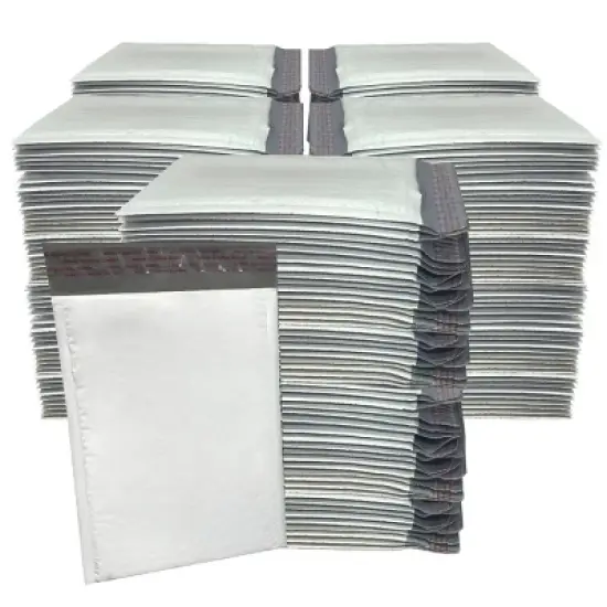 UOFFICE Pack of 250 Poly Bubble Mailer Bags 6.5"x10" #0 Envelopes image {3}